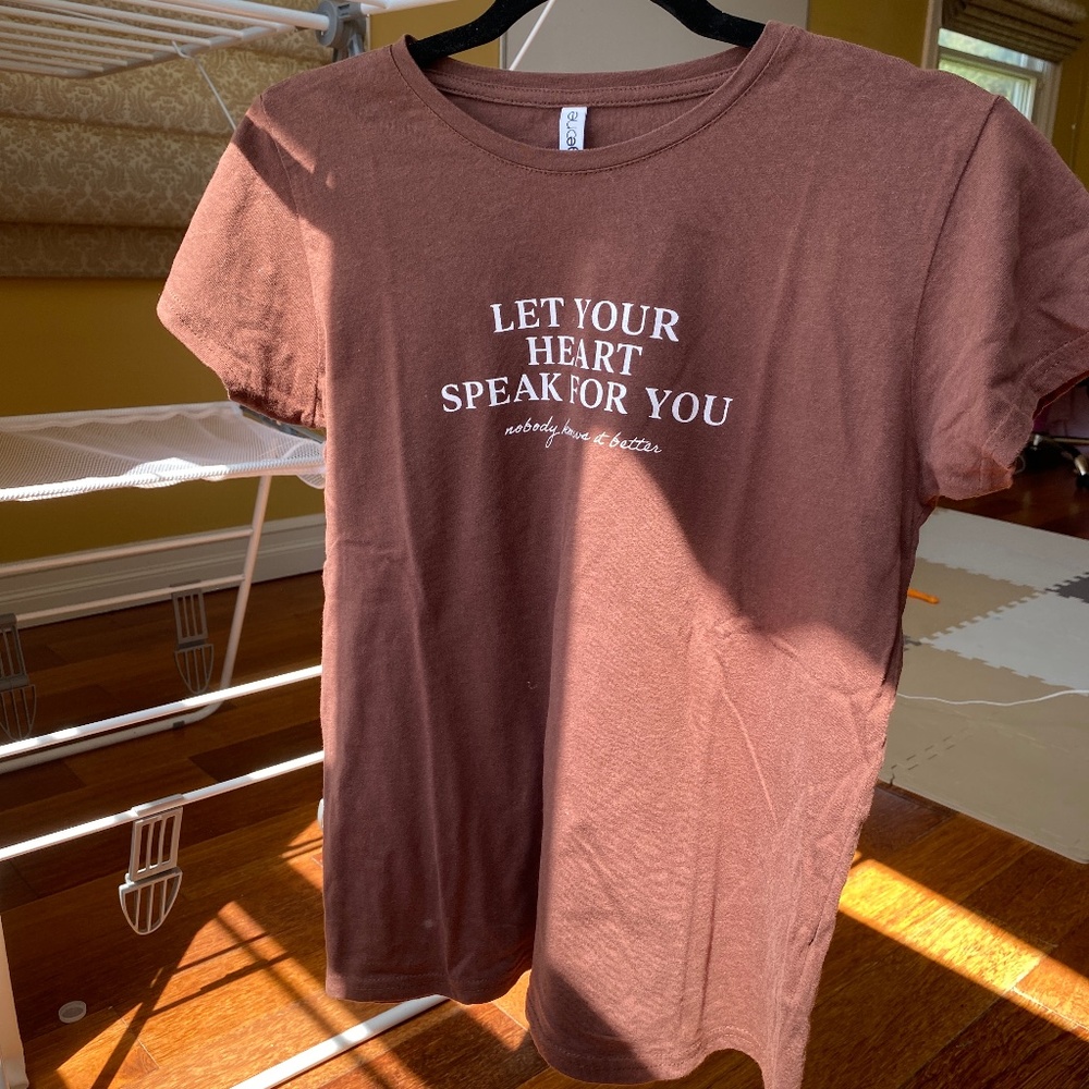 Brown T-shirt